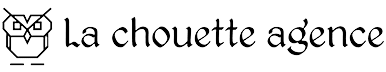 Logo de la chouette agence qui représente une chouette